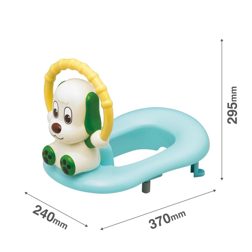 Toy Royal Doggie Toilet Seat Toilet Training To Stopper To Prevent Boys Girls (With Handle) (Easy Wash/With Falling) Peek-a-boo