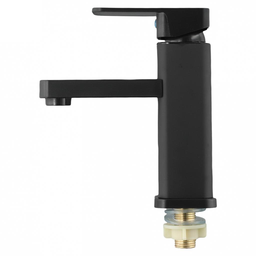 Steel Faucet Basin Faucet Plastic Handle Rust Single Sink