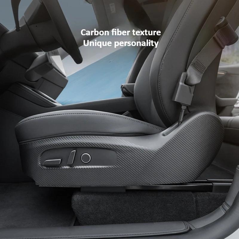 Seat Side Anti-kick Pads for Tesla Model Y Juniper/Model 3 2025 Mat Accessories Side Door Anti-scratch Protective Sticker Cover