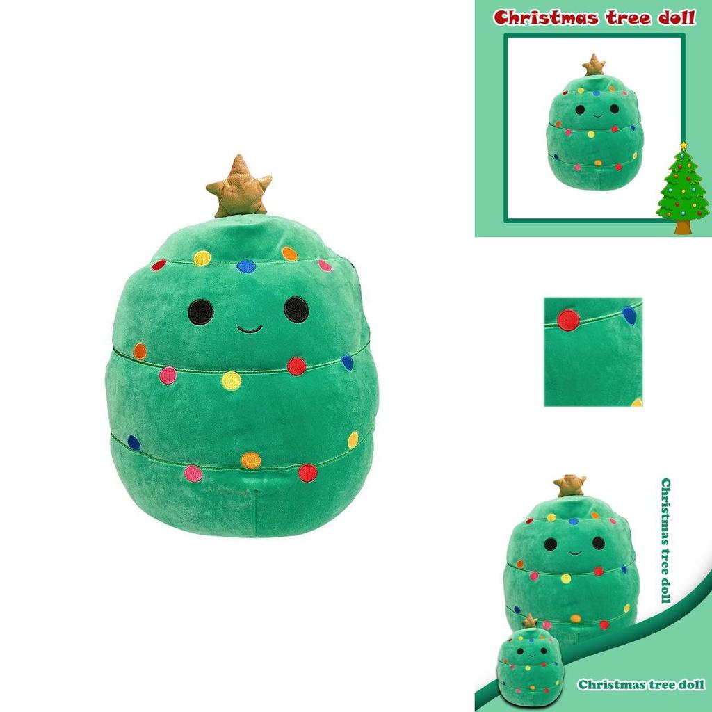Carol The Christmas Tree Squishmallow Plush Toys Soft And Cozy Xmas Decoration Stuffed Doll For All Ages