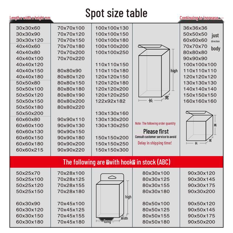 PVC Packaging Box, PET Box, PP Frosted Box, Transparent Plastic Box, Printed Color Box (Contact Customer Service for Sample)