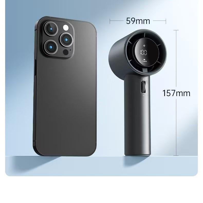 Ultra-High Speed USB Wind Turbine: Compact, Powerful Cooling Handheld Fan - Premium Custom Gift.