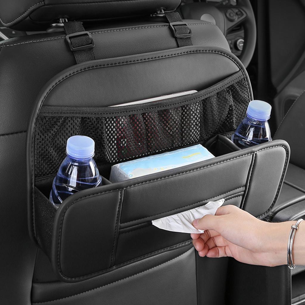 

Back Organizer Stowing Waterproof Mesh Tidying Auto Storage Bag Small Items Interior Accessories