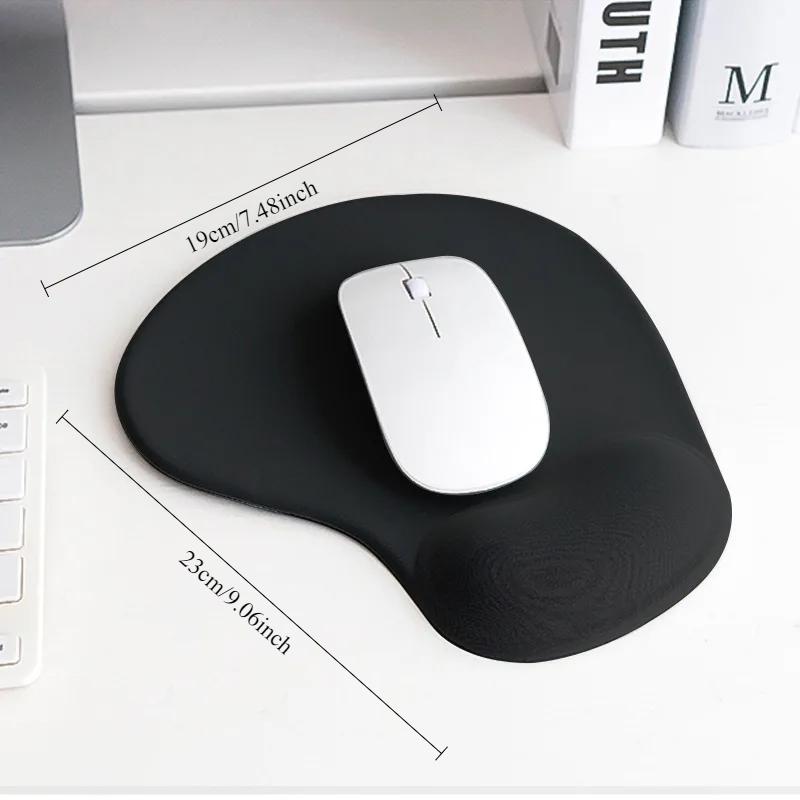 Tampă drăguță de suport cu gel de siliciu pentru protecția încheieturii mâinii se poate mișca liber Mouse Pad pentru protecția încheieturii biroului Tampă de mouse ergonomică pentru suport pentru încheietura mâinii pentru PC, laptop, computer