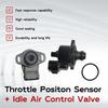 Throttle Positon Sensor + Idle Air Control Valve for 02-07 Mitsubishi Lancer New