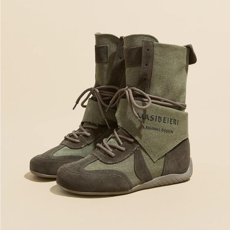 2025 new Martin boots women's summer thin Martin boots platform women's short boots breathable wasteland hiking shoes