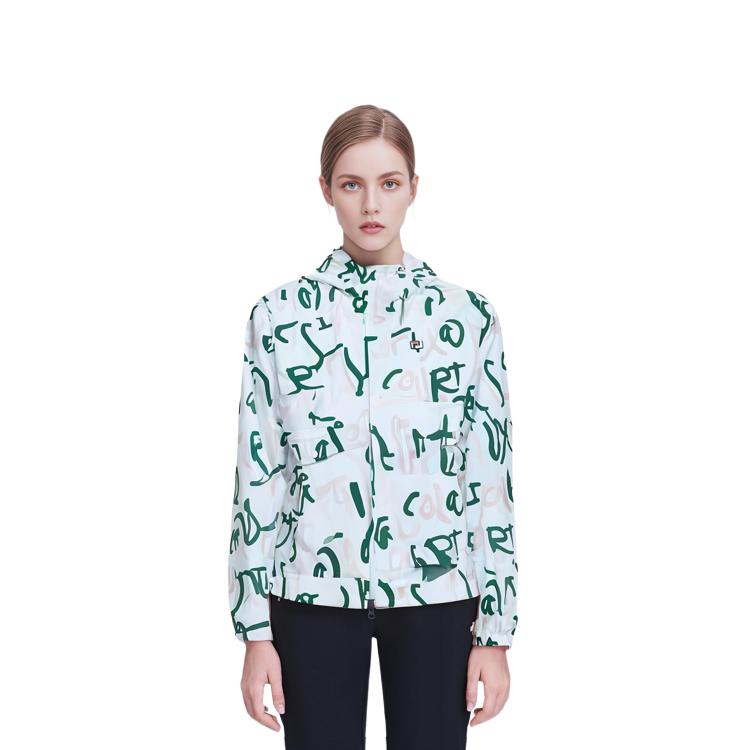 Fila Athletics Woven Hooded Jacket Women Jackets A11W213701F-ZA