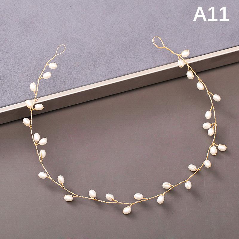 Women Headbands Pearl  Flower Headband Wedding Hair Accessories For Women Bridal Headband Hair Jewelry Wedding Accessories