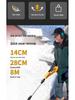 Compact High-Power Foldable Snow Shovel for Home & School Use