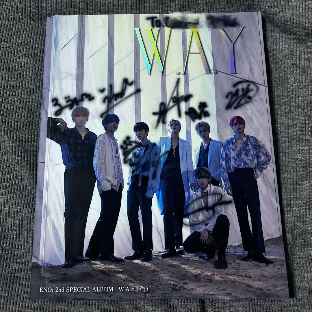 

[USED] ENOi 2nd Album WAY Autographed Album