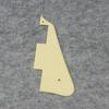 FLEOR Set of Cream 1Ply Guitar Pickguard LP and Metal Bracket for Electric Guitar Parts