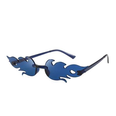 Women Man Vintage Transparent Small Frame Sunglasses Retro Eyewear Fashion