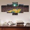5Pcs Sports Stadium Room TD Garden Arena Paintings Hockey NHL Bost Bruins 5 Pieces Pictures Poster HD Print Home Decor Modern