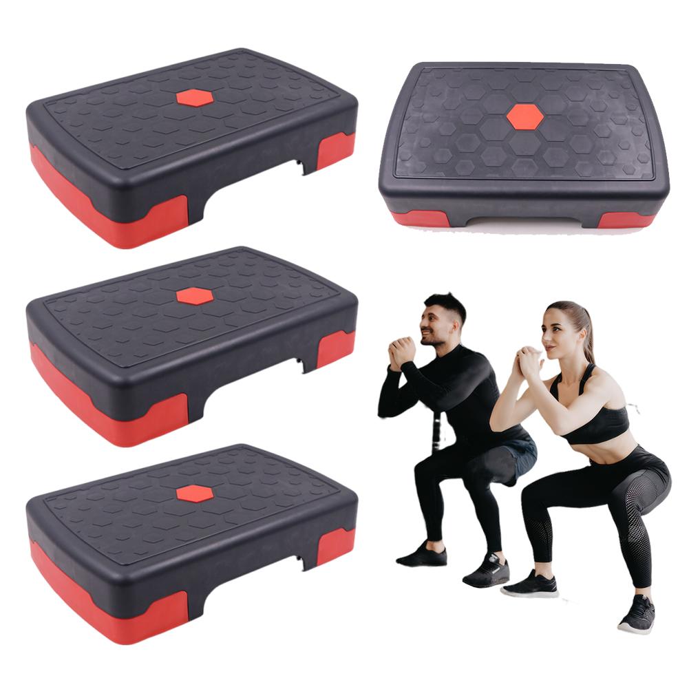 Adjustable Aerobic Stepper - Anti-Slip Fitness Pedal for Home & Gym Step Workout Training