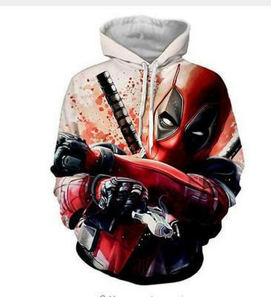 

Anime Cosplay Zip-Up Printed Hoodie with Long Sleeves 4XL