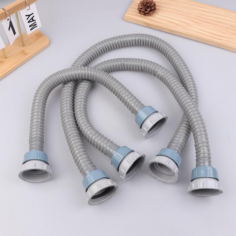 Thickened Kitchen Sink Drain Pipe Garbage Disposal Drain Hose Washing Basin Connecting Pipe Kitchen Drainage Plastic Hose