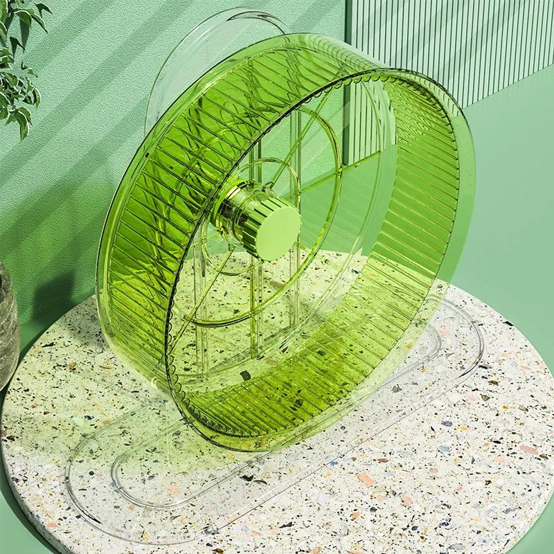 

Hamster Bracket Running Wheel Widened Djungarian Hamster Exercise Wheels Double Bearing Adjustable Height Small Animals Products 21cm
