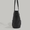 2024 New High-End Woven Fashion Versatile Single Shoulder Bucket Bag Commuting Outgoing Simple Basket Bag for Women Trendy