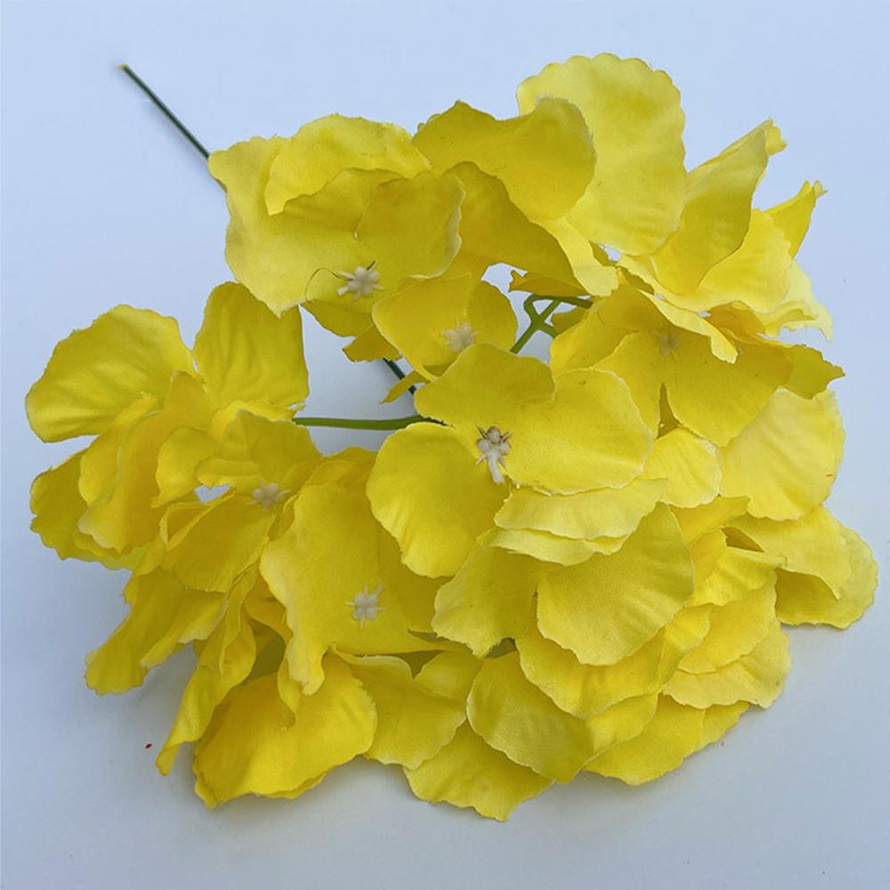 European Retro Fall British Hydrangea Artificial Small Branch Silk Flower DIY Wedding Scrapbook Flores Artificiales House Decor