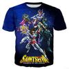T-shirt Saint Seiya, T-shirt alla moda da uomo, T-shirt hip-hop per bambini, T-shirt 3D stampate anime e T-shirt da uomo