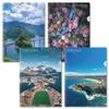 Clear File Set of 12 a reason behind that magnificent [Map World] C "There's scenery."