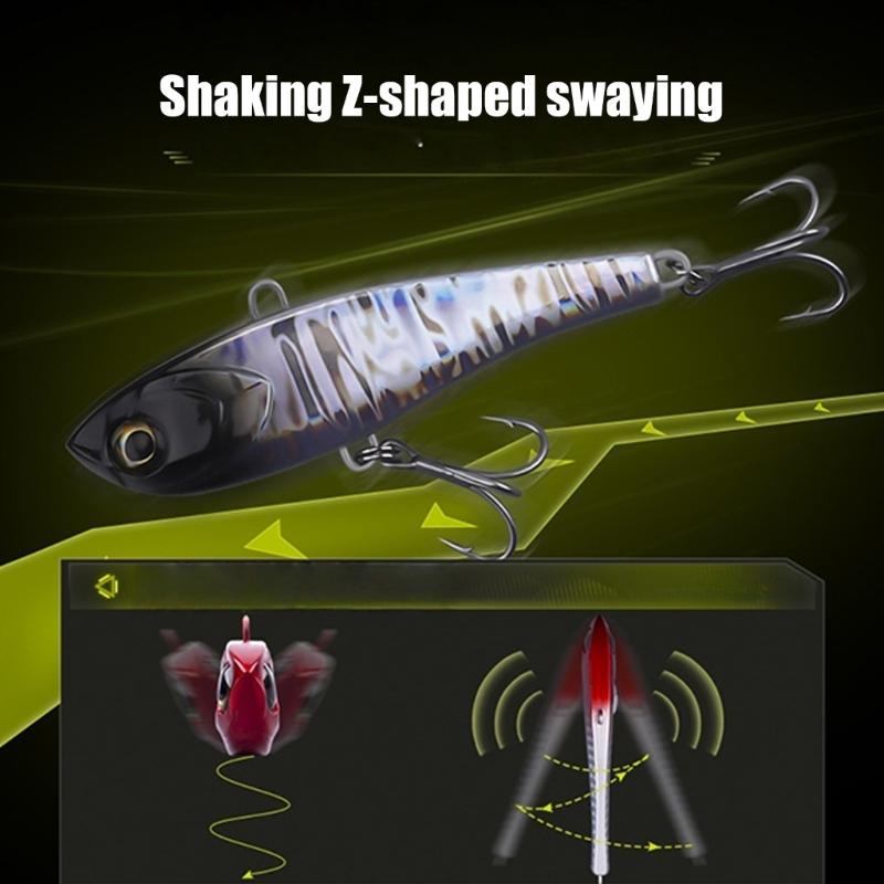Fishing Lures Hard Baits Artificial Angling Trible Hook Swimbait Fishing Baits Crankbait Sinking Lures for Sea Trouts