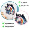 Unicorn Wall Sticker Self Adhesive Decal for Bedroom Living Room Study Nursery Kids Room Wall Decor