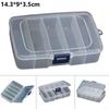 2022 New Screws Box Box Craft Organizer PP Plastic