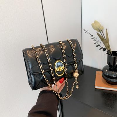 Temperament Simple Fashion Retro Chain Armpit Bag Spring Versatile Messenger Small Square Bag