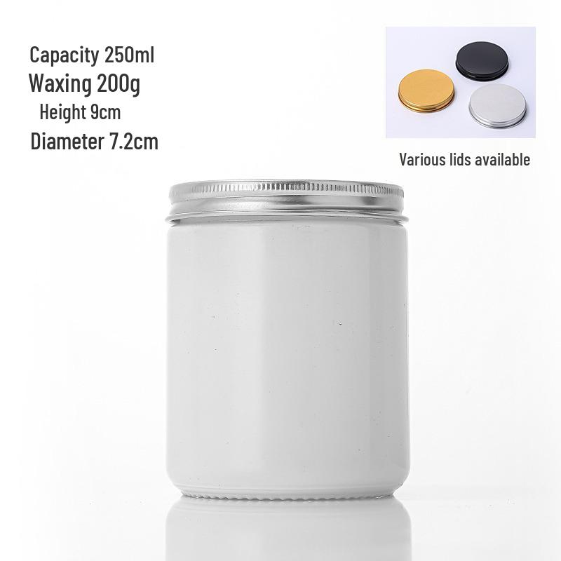 Glass Tea-Colored Aromatherapy Candle Holder and Cup Set