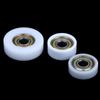 5Pcs Nylon Bearing Roller Wheel Silent Pulley Roller With Metal Ball Bearing For Sliding Door Cabinet Furniture Hardware