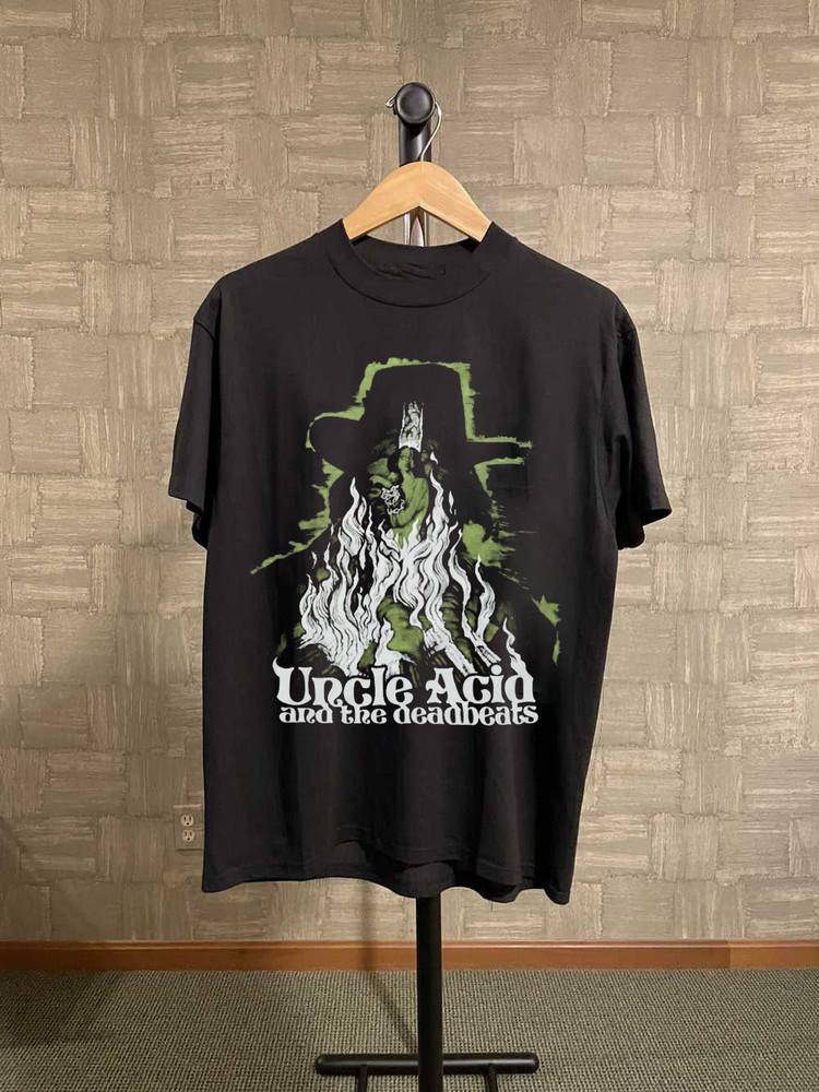 Uncle Acid And The Deadbeats Band S-5XL Cotton Black Unisex Shirt Unisex T-Shirt S