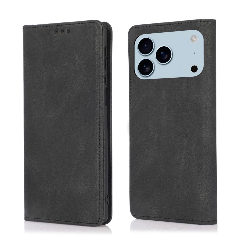 Leather Flip Case For iphone 17 Promax Air 16 Pro Max 15 Plus 14 13 12 Wallet Kickstand Cash Cards Slots Holder Phone Cover