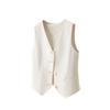 Women's Vest Sleeveless Vest Thin Coat Versatile Slim Suit Vest