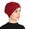 Soft Modal Hijab Caps Elastic Cancer Chemo Hat New Islamic Headband  Women Headwear