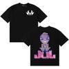 Rapper Jul Cartoon Bootleg Tee Tshirts Unisex Women Oversized Y2K Tshirt  Cotton Fans Gift Shortsleeved Casual T Shirt Teenagers