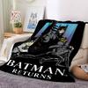 1pc Batman Blanket Lightweight Flannel Throw For Sofa, Bed, Travel, Camping, Livingroom, Office, Couch, Chair, And Bed