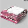 1PC Blackpink Custom Name Patterned Flannel Blanket Suitable For All Seasons for Home Decor Warmth and Comfort Gifts Holiday Present