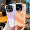 For OPPO Find X9 X9 Pro Plating Watercolor Brilliant Texture Drop Resistant Fingerprint Phone Case