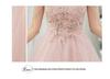 2026 Spring Pink Evening Gown for Women - Socialite, Banquet, Bridesmaid, Engagement, Birthday, Host Dress