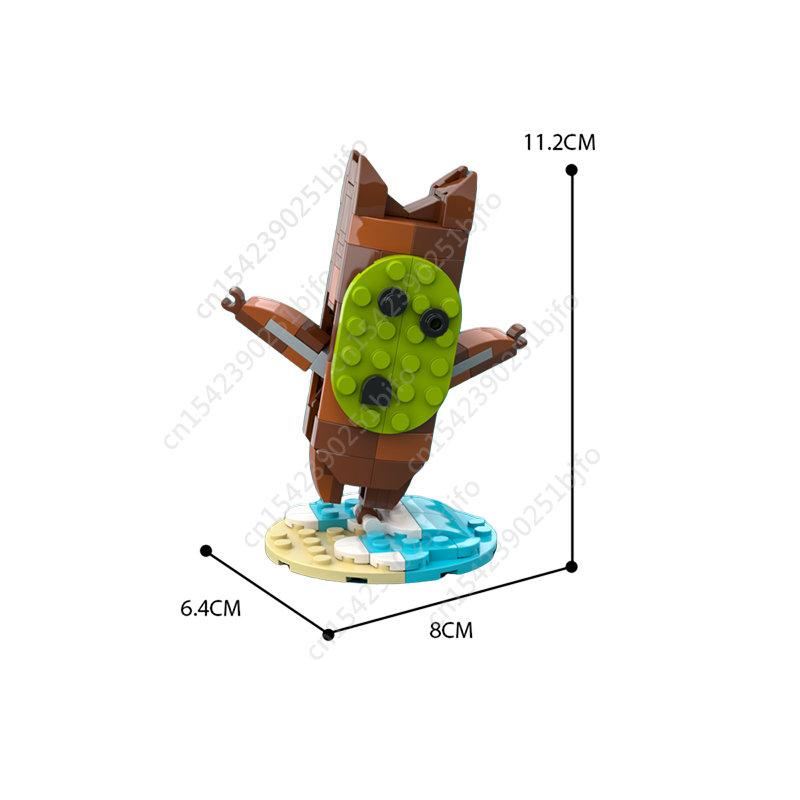 Moc Game Seria de filme Brickheadz Figura de acțiune Blocuri de construcție Asamblare Model Anime Figura Personaj de film Cărămizi Jucărie Copil