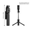 Extendable Pole Selfie Stick Tripod Bluetooth Remote Bluetooth Selfie Stick  Travel Vlog