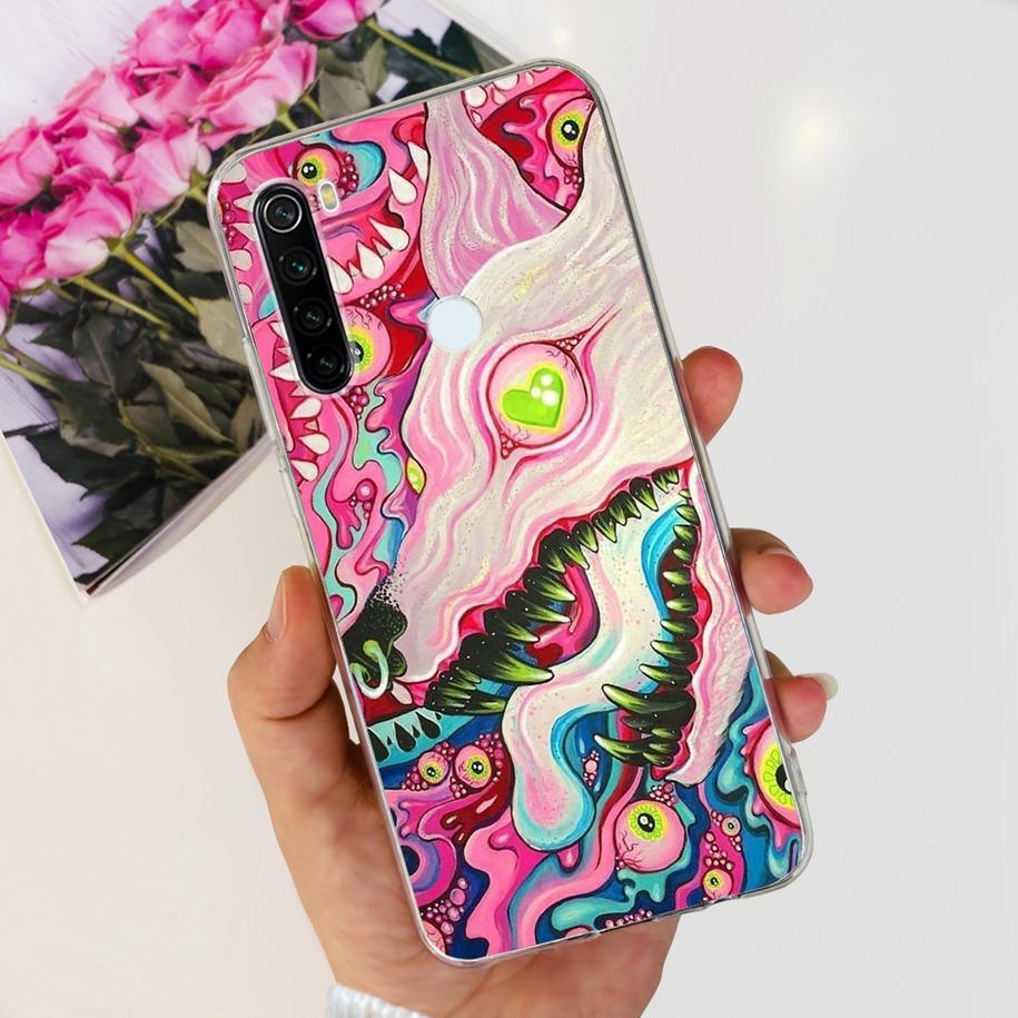 For Cover Xiaomi Redmi Note 8T Note 8 2021 Case Popular Marble Clear Silicone Soft Funda For Xiaomi Redmi Note 8 Pro Note8 Coque