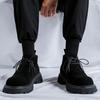 Derby shoes winter new one-pedal low-top leather shoes men's retro platform lightweight casual shoes 43348-R