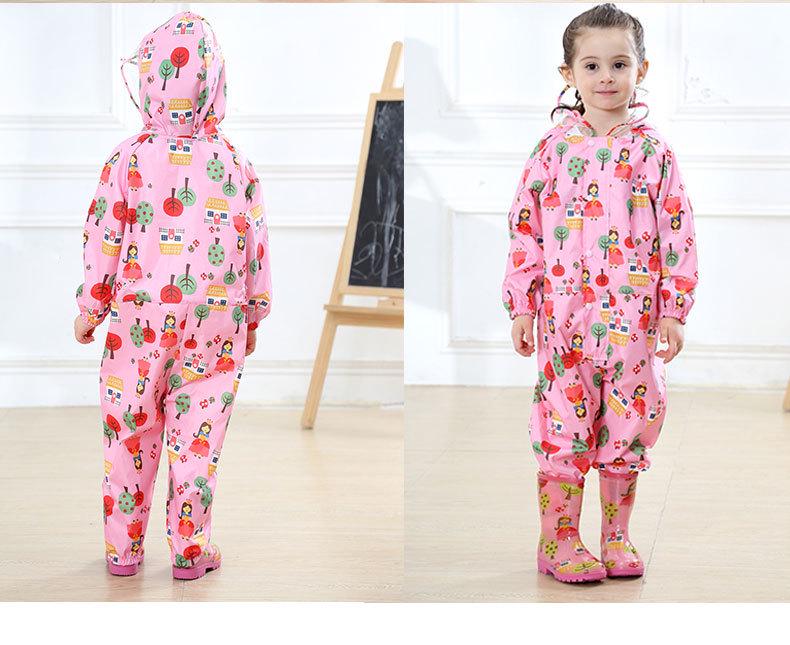 Children's Raincoat for Boys and Girls - Kindergarten and Baby Sizes