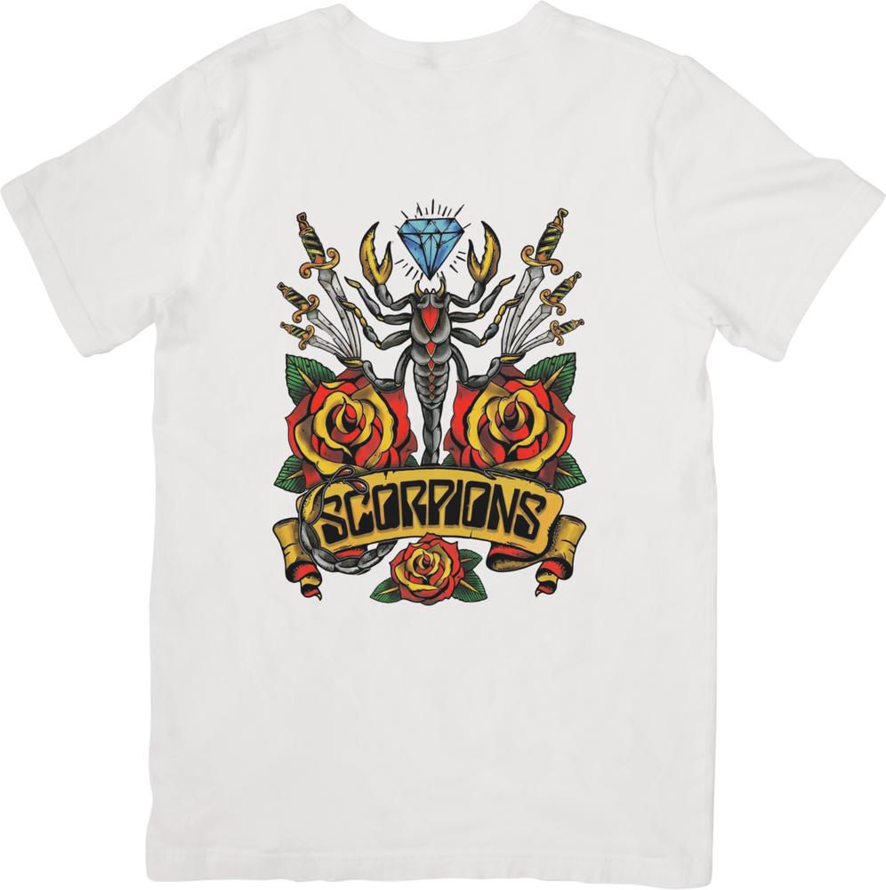 Scorpions Collection Vintage Retro Fit for Unisex women Quality Cotton TShirts