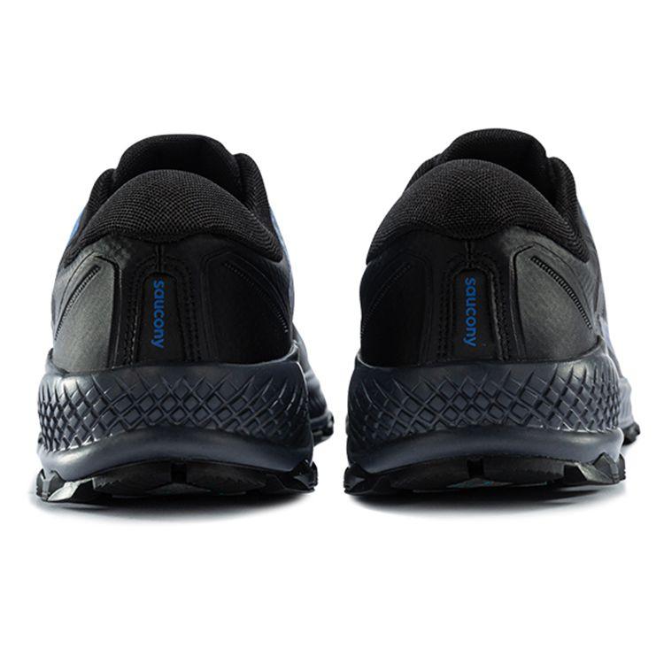 Saucony Cushioning Trail Running Shoes Men Sneakers Black Blue S20541-2
