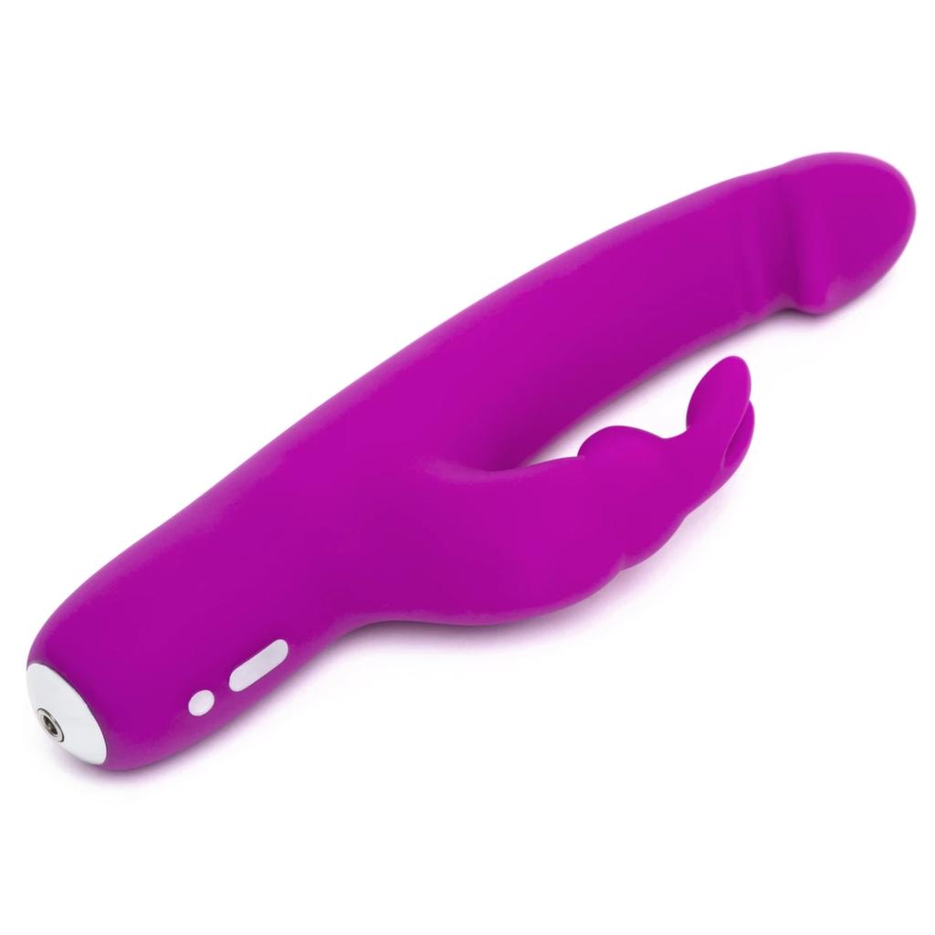Vibrator - Happy Rabbit Realistic Slim Purple