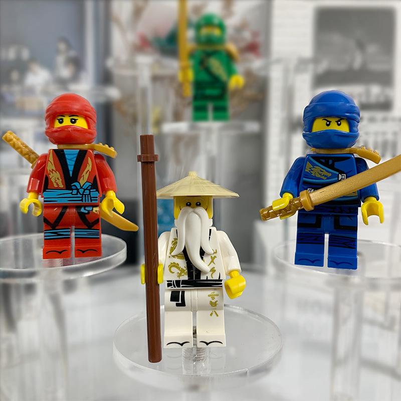 Ninja Minifiguur Bouwstenen Speelgoed, Creatieve Constructieblokken Set, Compatibel met Lego, Verjaardagscadeau voor Kinderen Jongens Meisjes