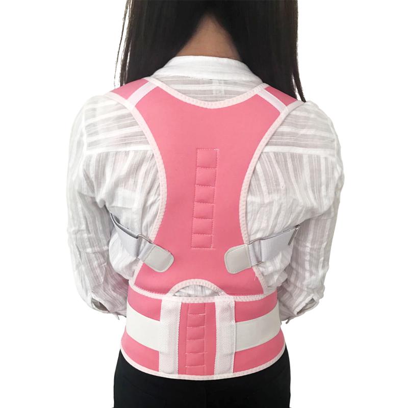 Magnetic Posture Corrector For Women Men Back Support Belt With Magnets Therapy Pain Relief Orthopedic Corset